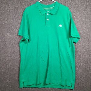 Aeropostale Men's Short Sleeve Green Polo Size XXL